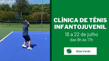 Clínica de Tênis Infantojuvenil | Bola Verde